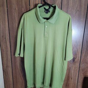 Men's ON TOUR Green Polo Shirt - Size XL